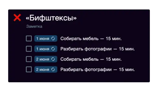 Принцип чередования «бифштексов»